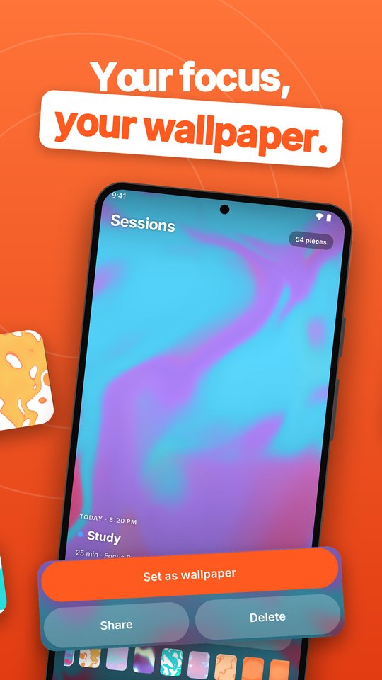Your focus, your wallpaper